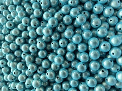 Miracle Beads türkis- Perlen 14mm - 50 Gramm ca. 33 Stück