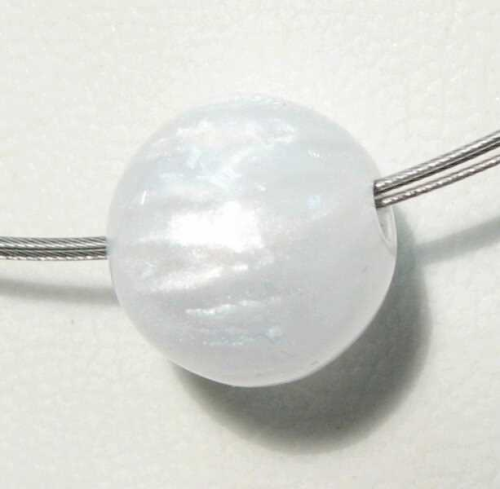 Ilumiperle 8mm - weiss