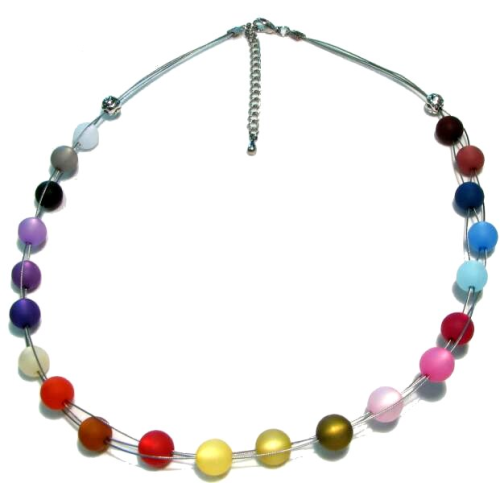 Polaris Rainbow-Collier – bead-Creative- Adjustable