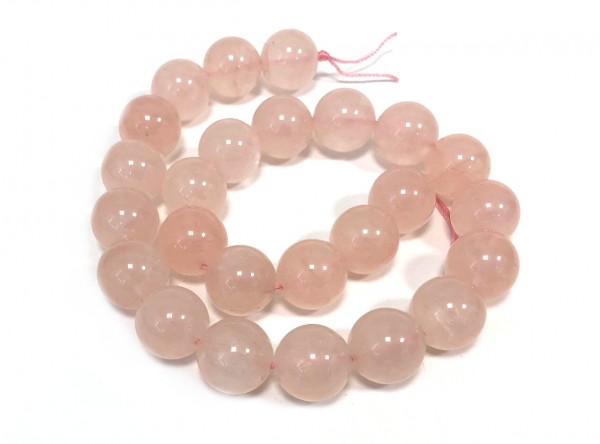 Rose Quartz – Balls 20 mm – 40 cm strand