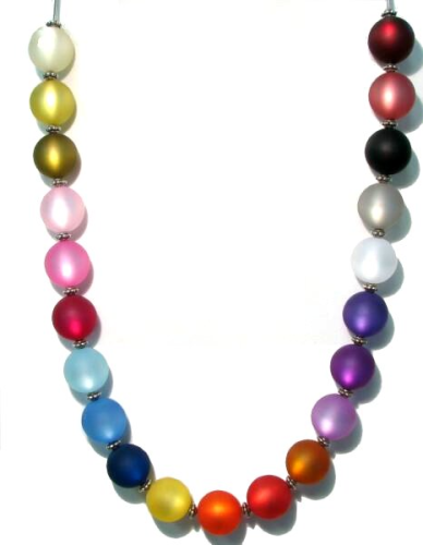 Polaris Rainbow-Collier with plug-in closure -in different. Lengths