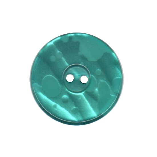 Button 15 mm – Aqua optics – emerald