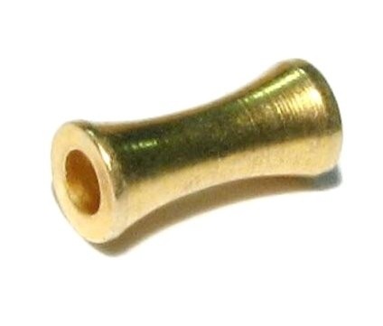 Tube 11x5 mm gold plated
