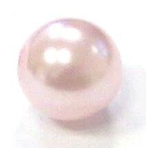 Lacquer bead 8 mm – light pink