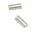 Tube 12x4 mm – 925 silver – 1 pcs.