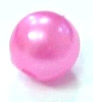 Lacquer bead 8 mm – pink